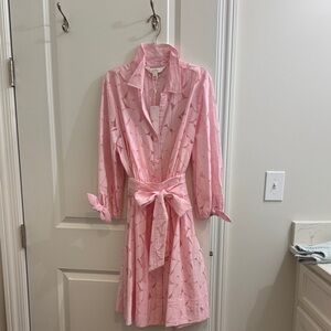Lilly Pulitzer Amrita shirt Dress with Tie Waist